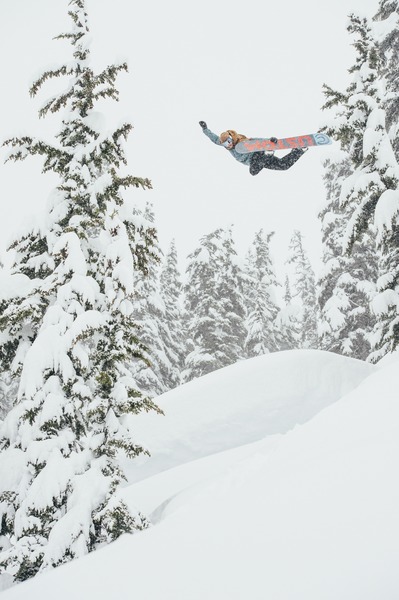 Mikkel with his signature style in BC. Photo: Blotto