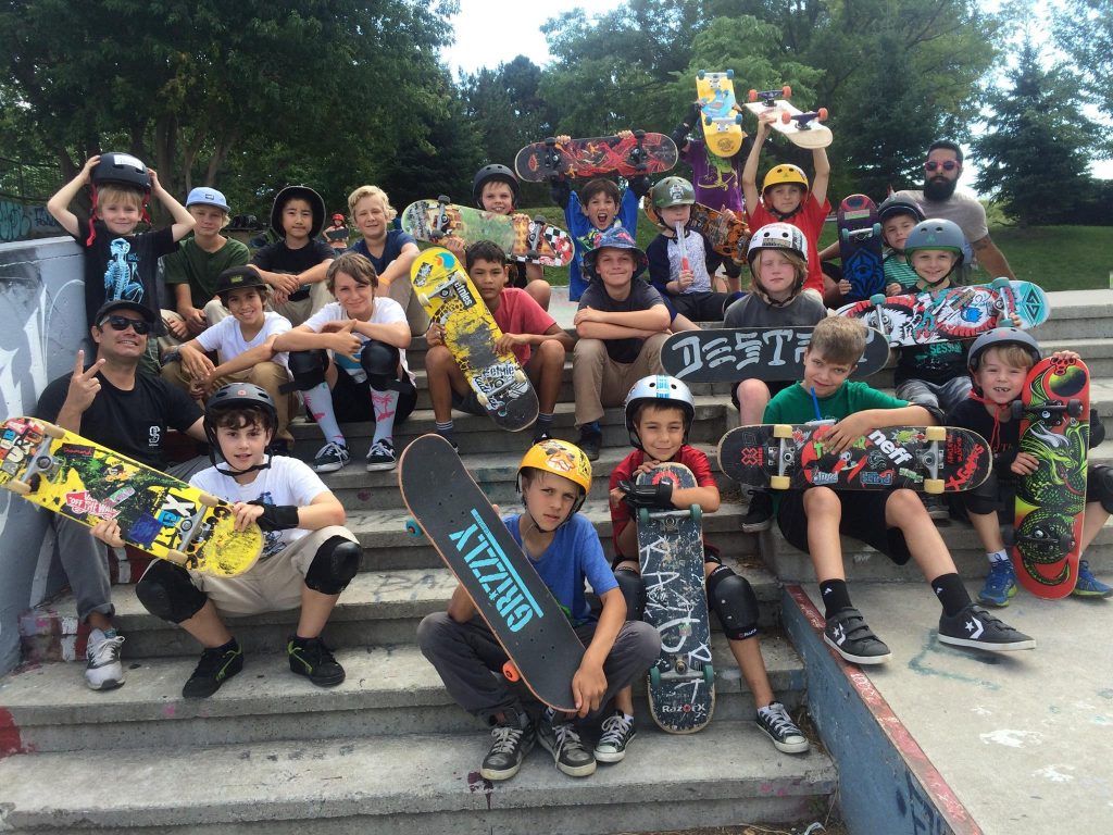 Chill in summer mode with their skate program. Photo: Chill